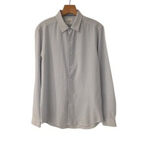 c lab nyc dress shirts C-LAB NYC Men's Button Down Shirt, Size Medium